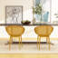 Chaise d'appoint d'intérieur / extérieur (ensemble de 2)-114219533