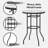 Mekeia Bar Table