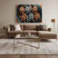 «Cats American Wirehair», art mural sur toile grise-2077119837