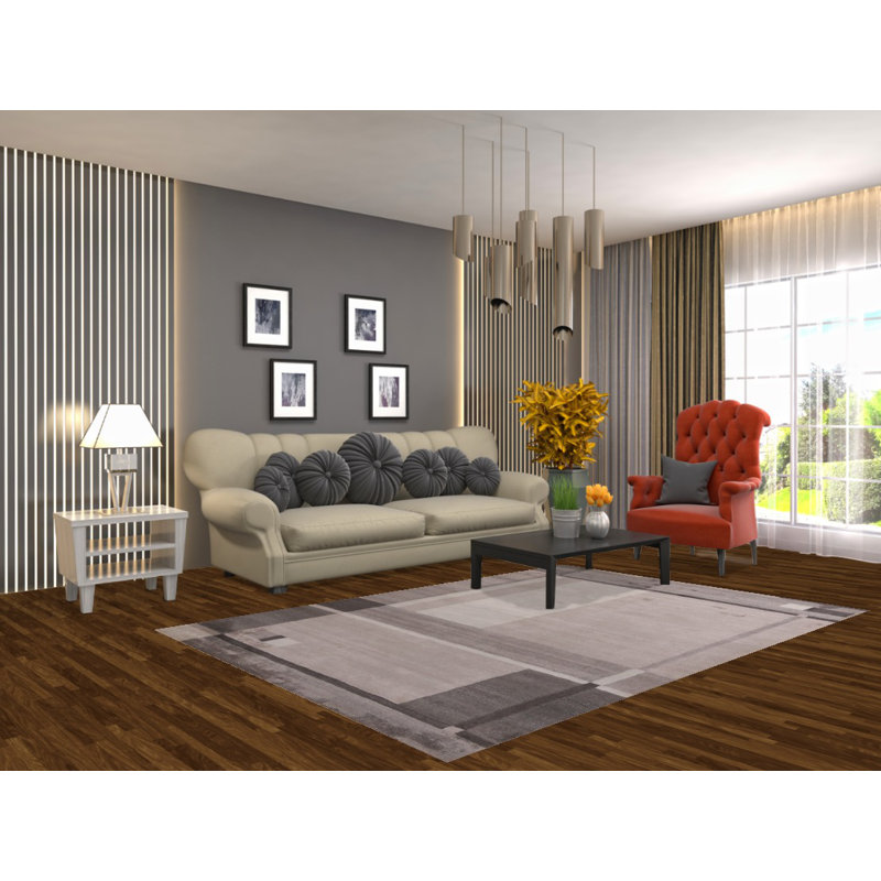 Tapis contemporain contemporain indien