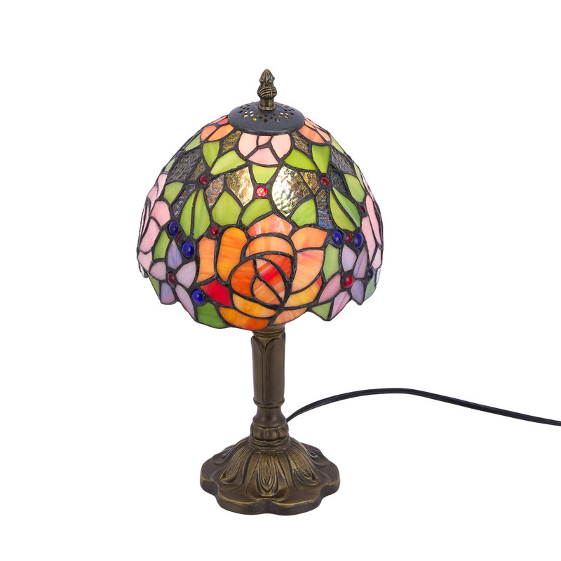 Tiffany Style Colourful Glass Table Lamp