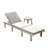 78.8" Long Reclining Single Chaise, Side Table Included-1918965405