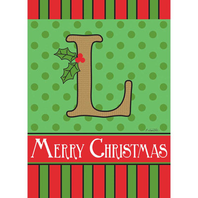 Carolena 2-Sided Burlap 18 x 13 in. Garden Flag