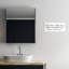 Plaque murale pour salle de bain No Control, signée lettrée et doublée