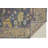Karina Hand-Knotted Wool Area Rug in Blue/Beige-128796481