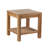Solid Wood Tray Top End Table