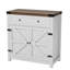 Armoire d'appoint en bois 2 portes 33,46 "avec 1 tiroir-106891211