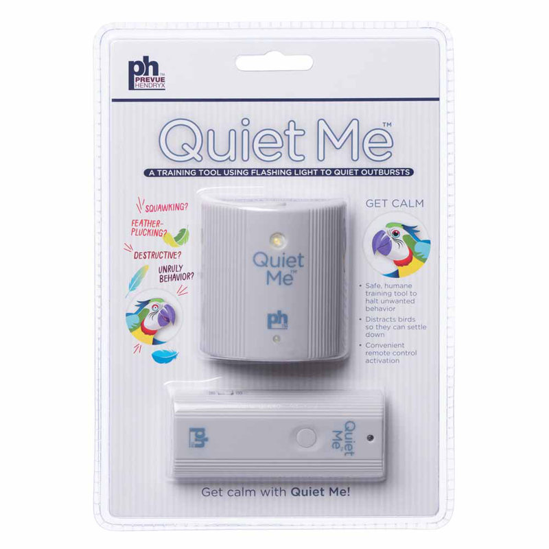 Outil d'entraînement Prevue Pet Quiet Me pour oiseaux