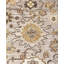 Tapis noué à la main de conception unique Raffin - gris, 7 pi 10 po x 9 pi 9 po