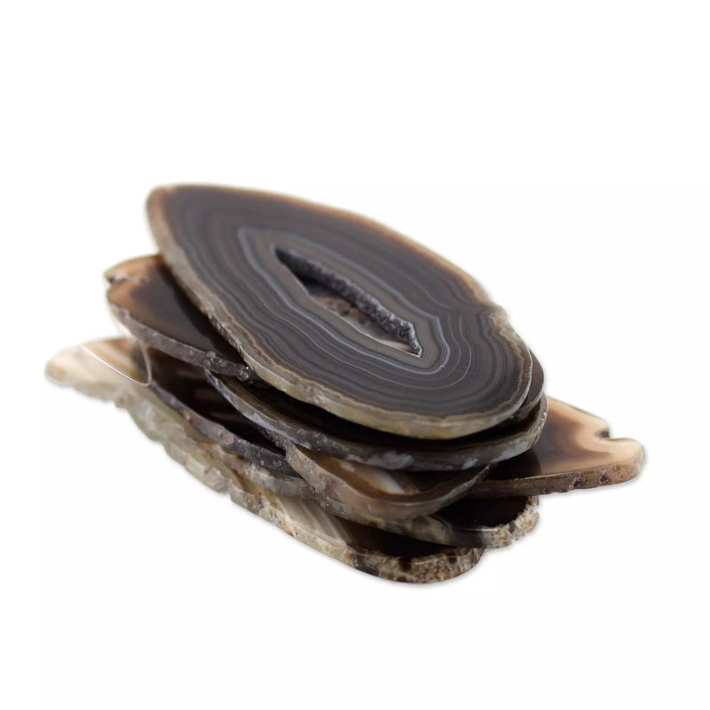 Accessoires de jardin Heart Mysteries Agate Garden, l 2,8 po x H 34,5 po, Brun