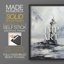 NAUTICAL Series DI - Impression encadrée de qualité supérieure - Prêt à accrocher - Aucun clou requis-609207190-609207187