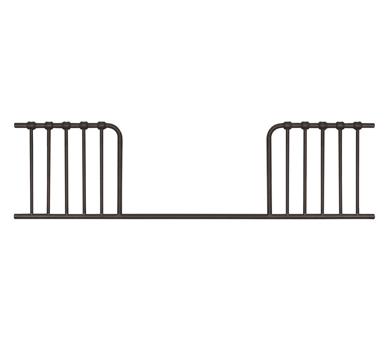 Abigail and Winston Toddler Bed Rail, Vintage Iron