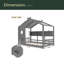 Lit simple au sol pour tout-petit-179437324
