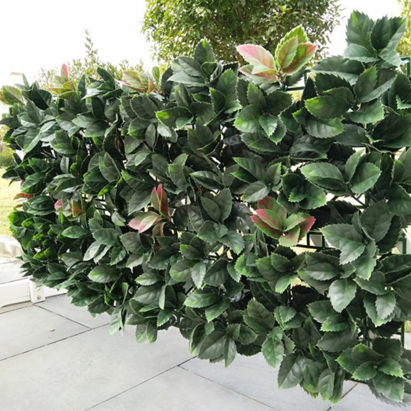 50.8cm Faux Boxwood Hedge, Holly