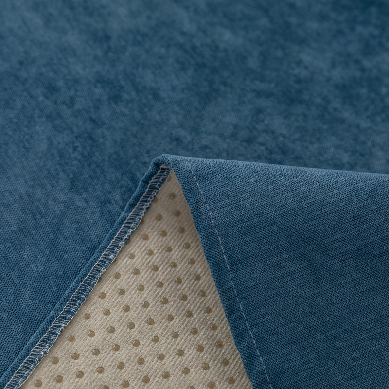 Housse de canapé en polyester imperméable pour animaux de compagnie, H 71 po x l 118 po x P 0,2 po, Polyester bleu foncé