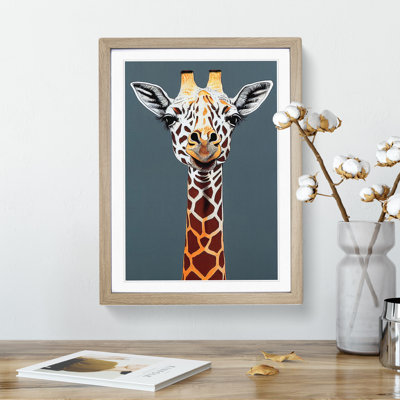 Marvellous Giraffe - Framed Print
