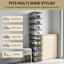 18 Pair Stackable Shoe Rack