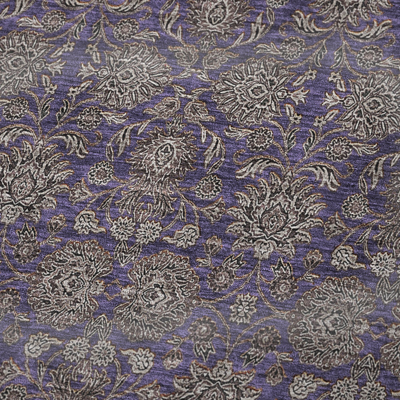 Jeté floral Sherpa ASB702 Addison, Mauve