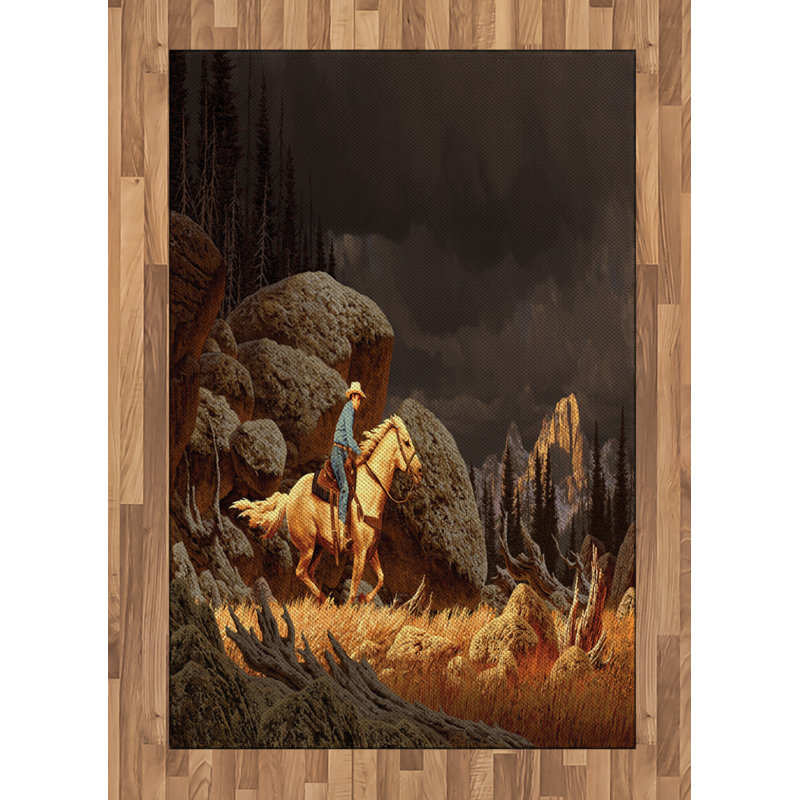 Cultrera Hand Woven Area Rug, Rectangle 120 x 180cm