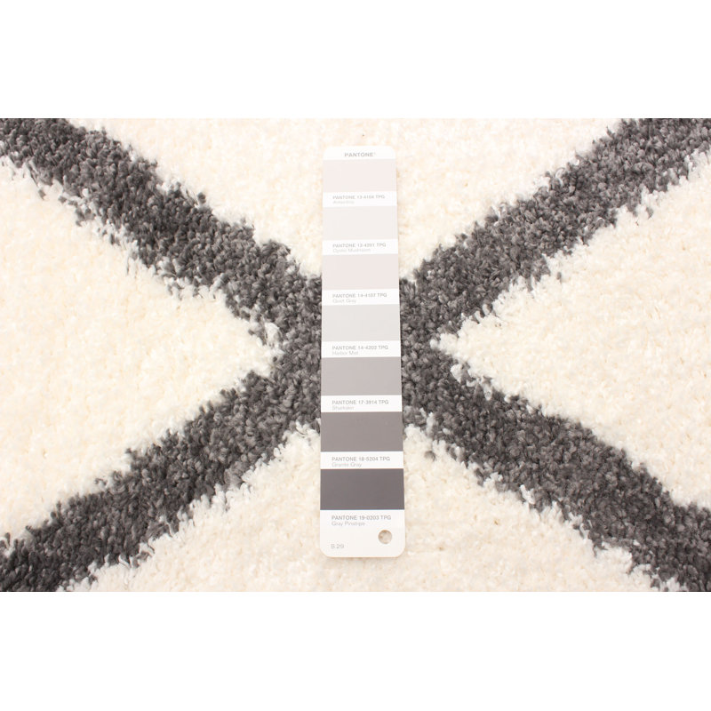 Amanveer Moroccan Indoor Rug, Rectangle 3'11" x 6'