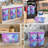 SIMPLYKLEEN Storage Totes with Lids 4PC - 14.5Gallon Colorful Printed Decorative Design Storage Boxes Storage Bins with Lids Plastic Storage Containers for Organizer Rainbow Unicorn