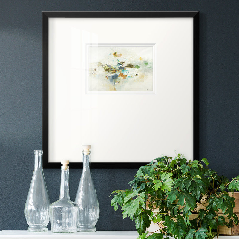 «Whimsy Of One», impression sur papier, H 21 po x l 21 po x P 1,25 po, Cadre noir