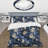 Majestic Cobalt Scrolls Victorian Pattern Duvet Cover-834118070