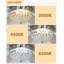 Ventilateur de plafond moderne en cristal de 72 po avec lumières et télécommande, ventilateur de plafond industriel réversible silencieux à courant continu, ventilateurs de lustre à DEL pour chambre à coucher, salon, salle à manger, chrome-575380956-575628583