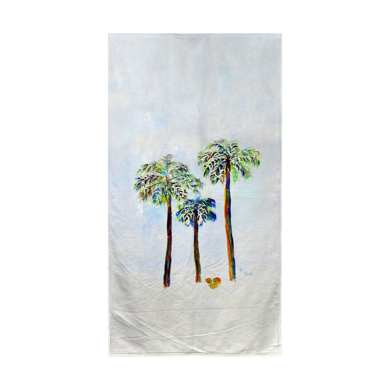 Serviette de plage Kahn Three Palms