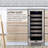 Whynter Elite 15'' width 33 Bottle Built-In Wine Refrigerator with Seamless Stainless Steel Door