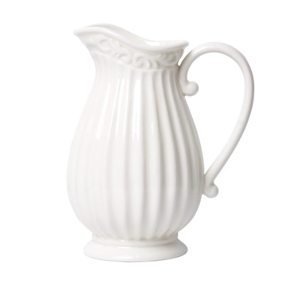 Vase en céramique (blanc)
