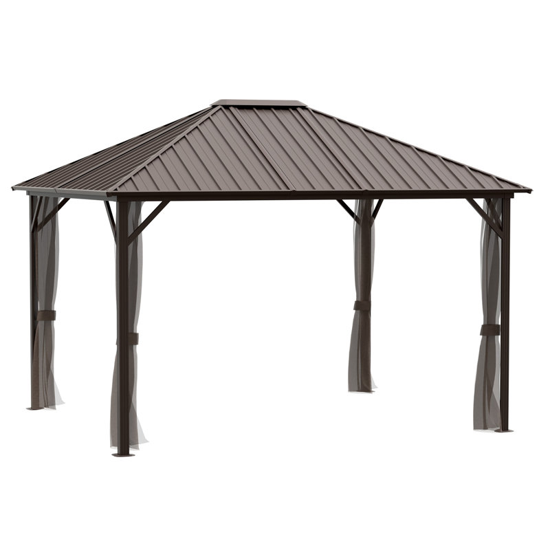 Sojag Dakota Gazebo 3m x 3.7m, 275cm H x 300cm W x 365cm D