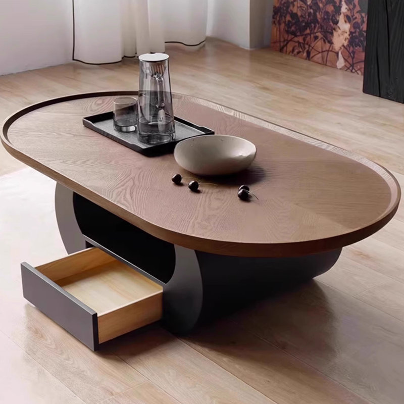 Table basse créative rétro et simple, H 15,74 po x L 51,18 po x l 27,55 po