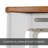Detachable Two-Piece Steel Dining Table