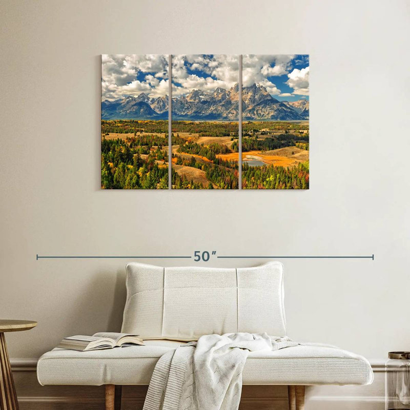Alvord Jackson Hole en automne, H 24 po x l 38 po