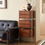 Commode à 6 tiroirs 21,26 po Vintage Brown