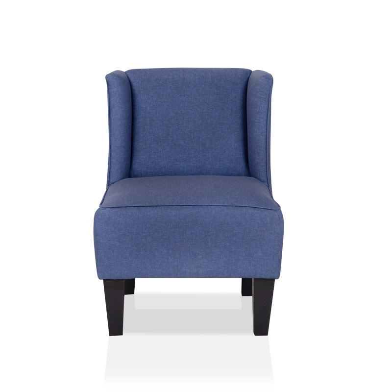 Andamo Kids 19.25'' Club Chair and Ottoman, Blue
