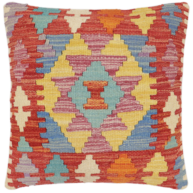 Housse et insert de coussin carré 100% laine