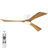 52 In. 3-Blade Smart Indoor Flush Mount Ceiling Fan With Remote Control, Noiseless Reversible Dc Motor, Dimmable Led Light-1397411508-1397411509