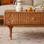 Table basse sculptée de style antique rétro