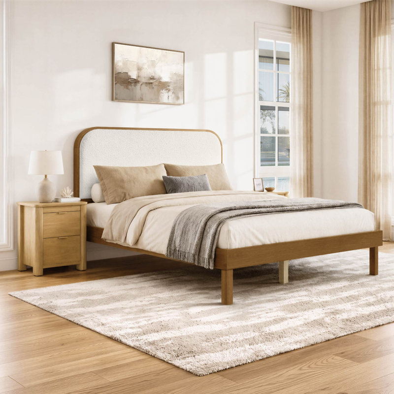 Ensemble de chambre à coucher, Walnut, Queen