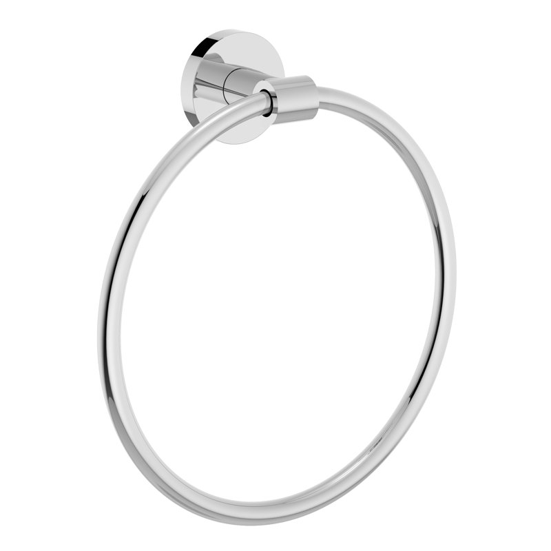 Identity Wall Mounted Hand Towel Ring, Chrome