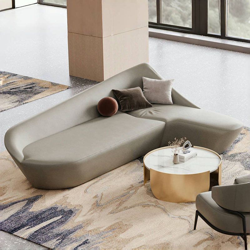 Canapé moderne, simple, luxueux et créatif, Gris