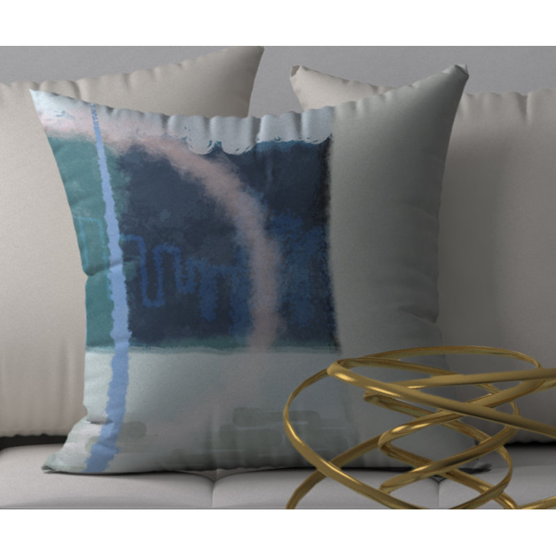 Housse de coussin décorative carrée et insert, 20 po x 20 po