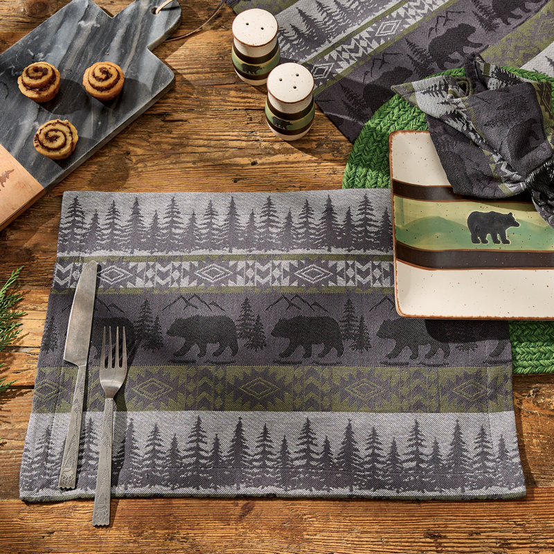 Shyli Runner Striped Jacquard Table Runner, 54" L x 13" W