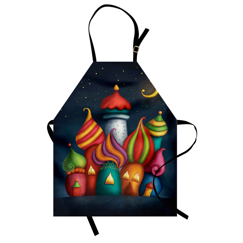 No Pattern Bib Apron