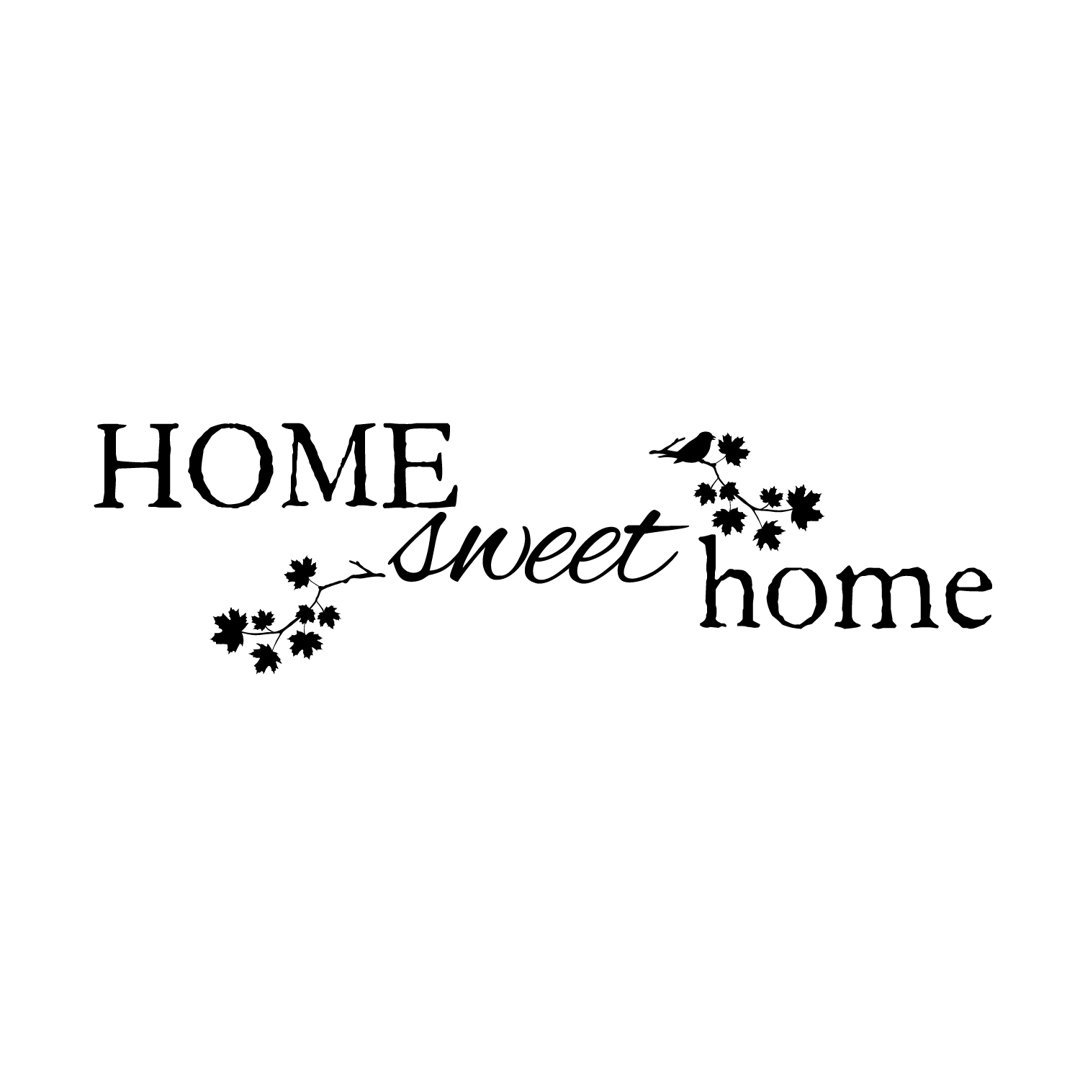 Home Sweet Home Wall Decal Fireside Home