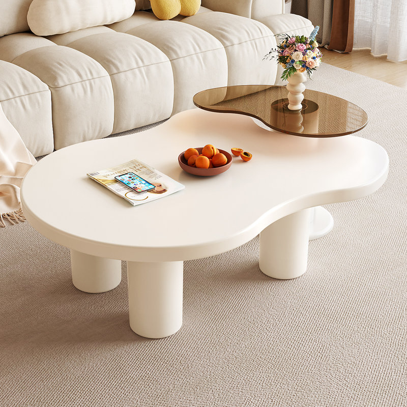 Ensemble de 2 tables basses rondes
