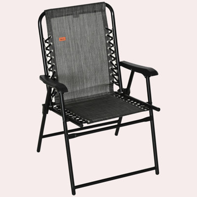 Silveria Fabric Patio Folding Chair Folding Chair