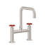 Bridge Kitchen Faucet With Sidespray - Quad Spout-1727285338-1727285359-1727350901